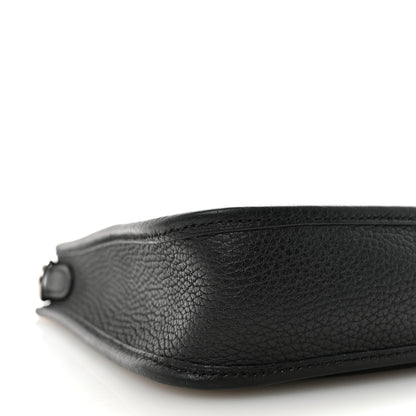 Hermes Taurillon Clemence Evelyne TPM Black 8 of 10