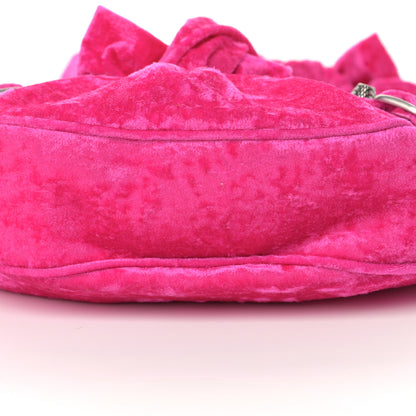 Balenciaga Crushed Velvet Le Cagole Shoulder Bag XS Orchid 11 of 11