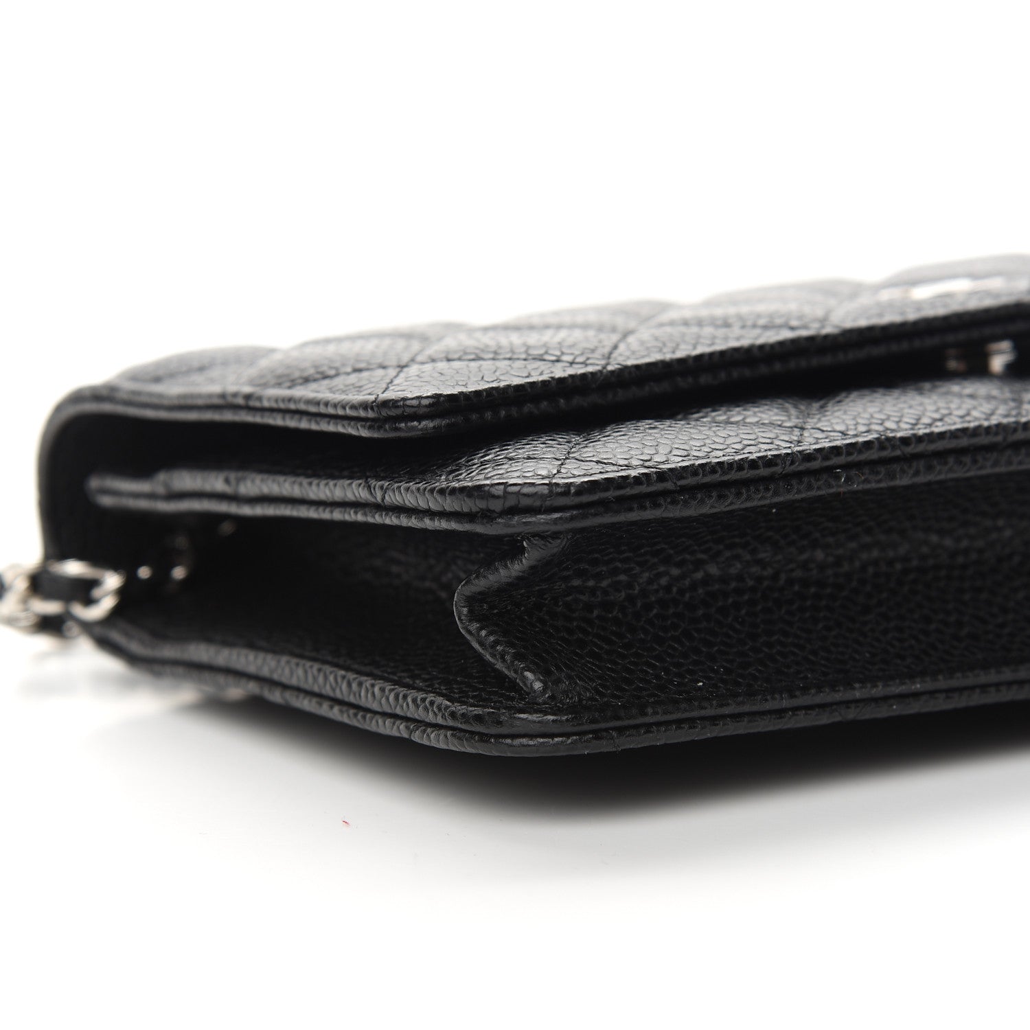 Chanel Caviar Quilted Wallet On Chain WOC Black 9 of 10