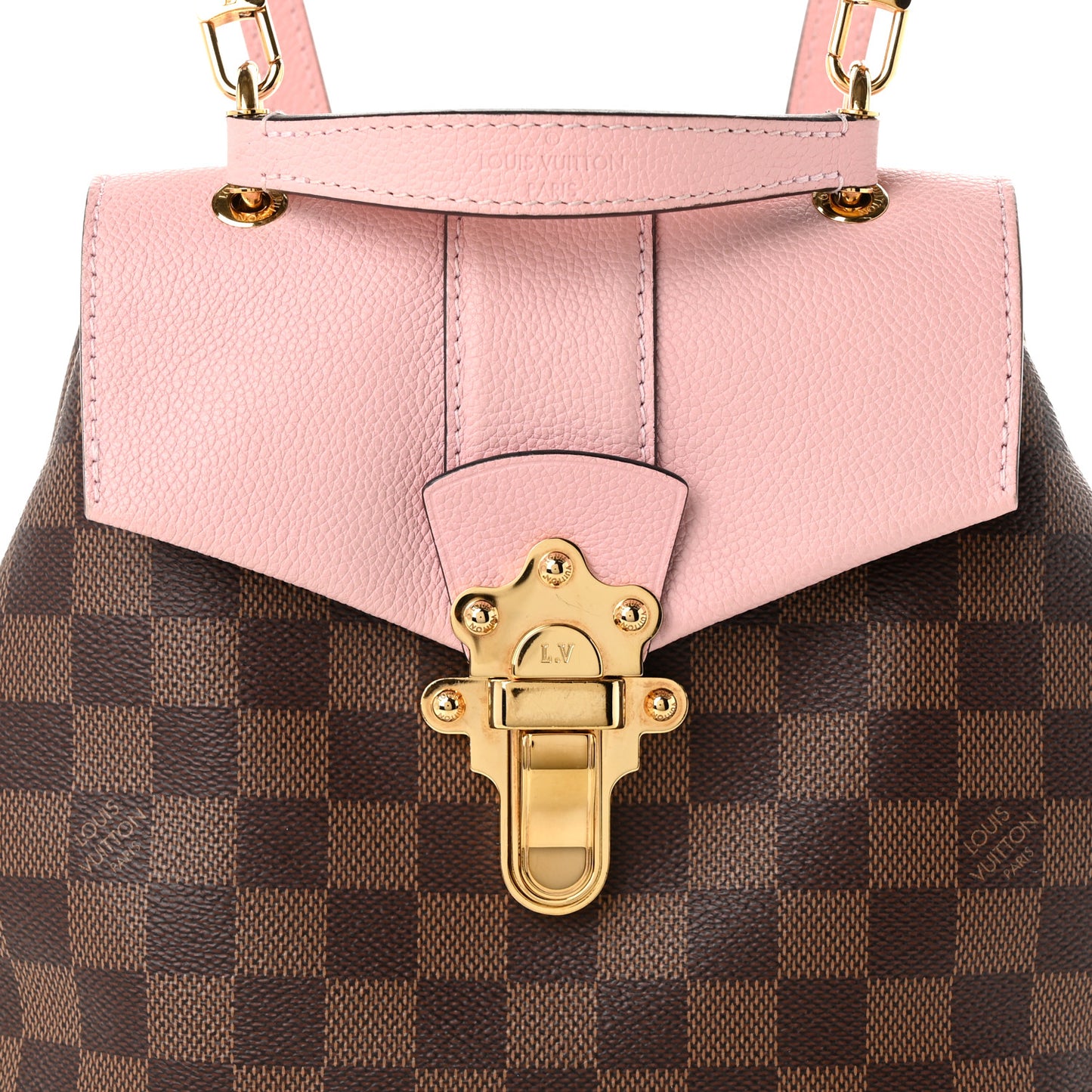 Damier Ebene Clapton Backpack Magnolia