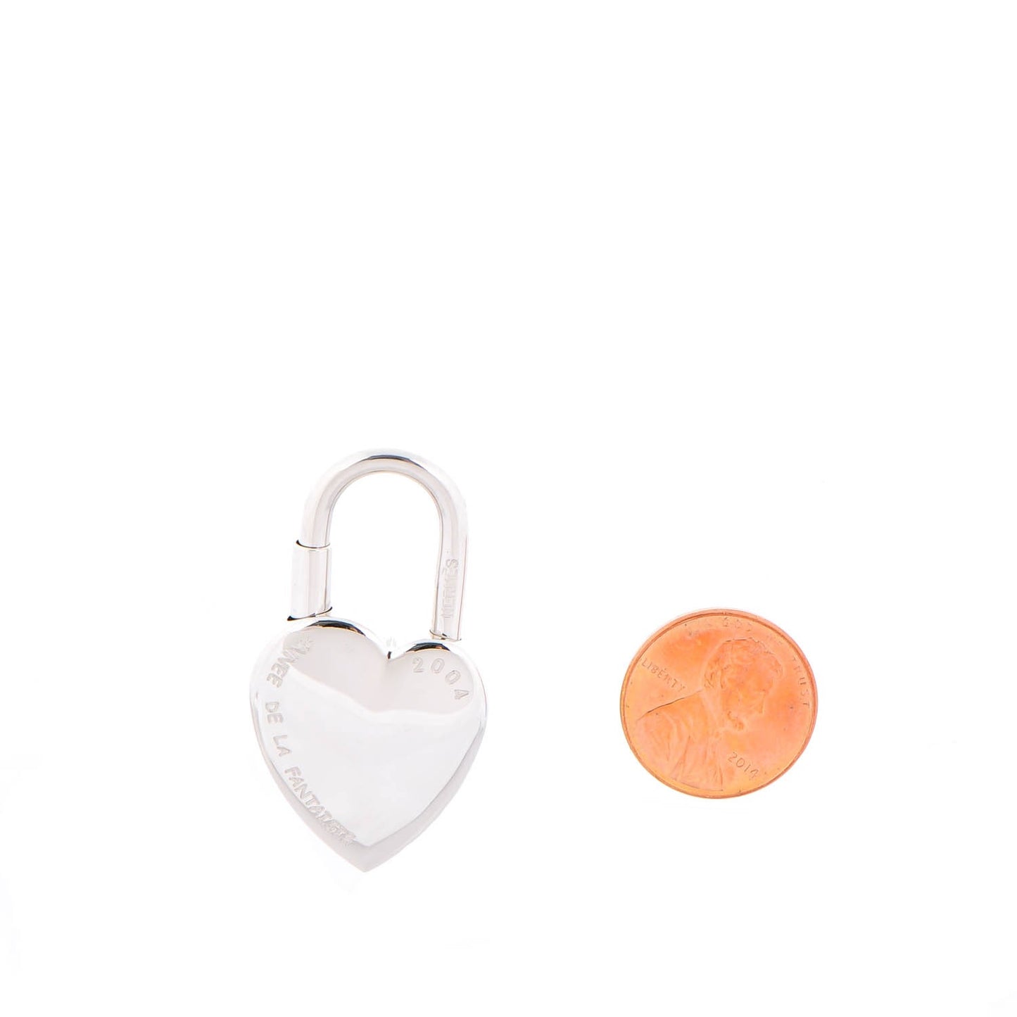Palladium Annee De La Fantaisie Heart Cadena Lock