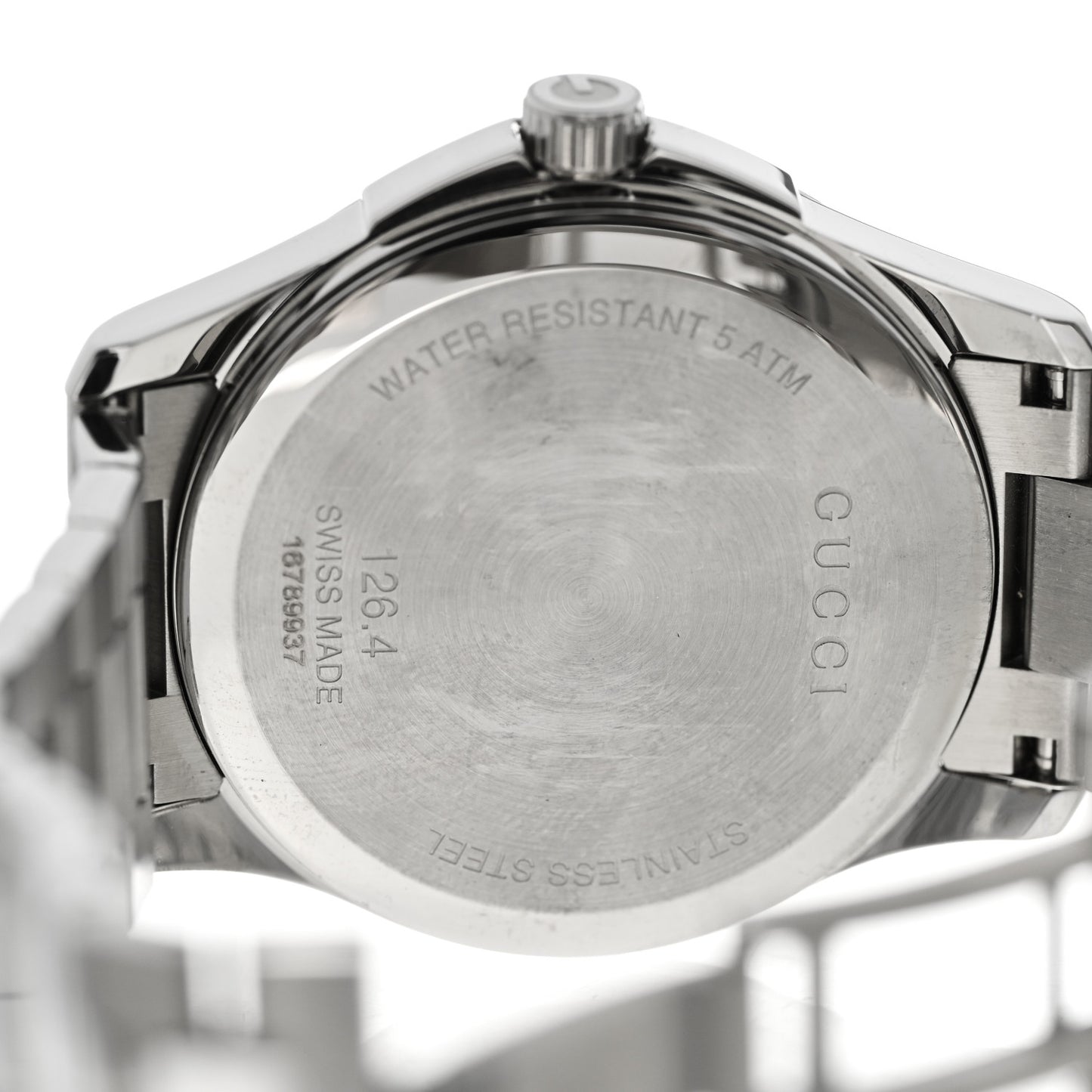 Stainless Steel Diamond 38mm G-Timeless Diamante Quartz Watch Black