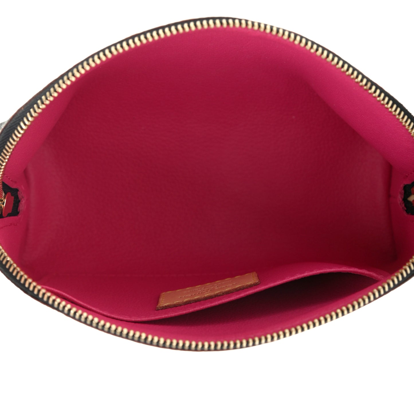 Monogram Multicolor Cosmetic Pouch Black Grenade