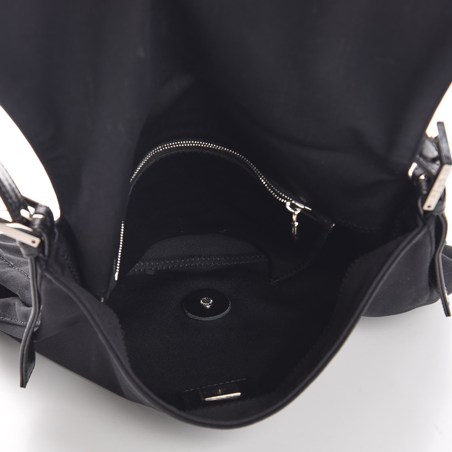 Fendi Neoprene Mama Baguette Black 5 of 7