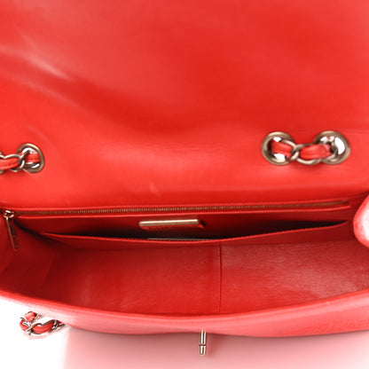 Chanel Alligator Jumbo Double Flap Red 5 of 11