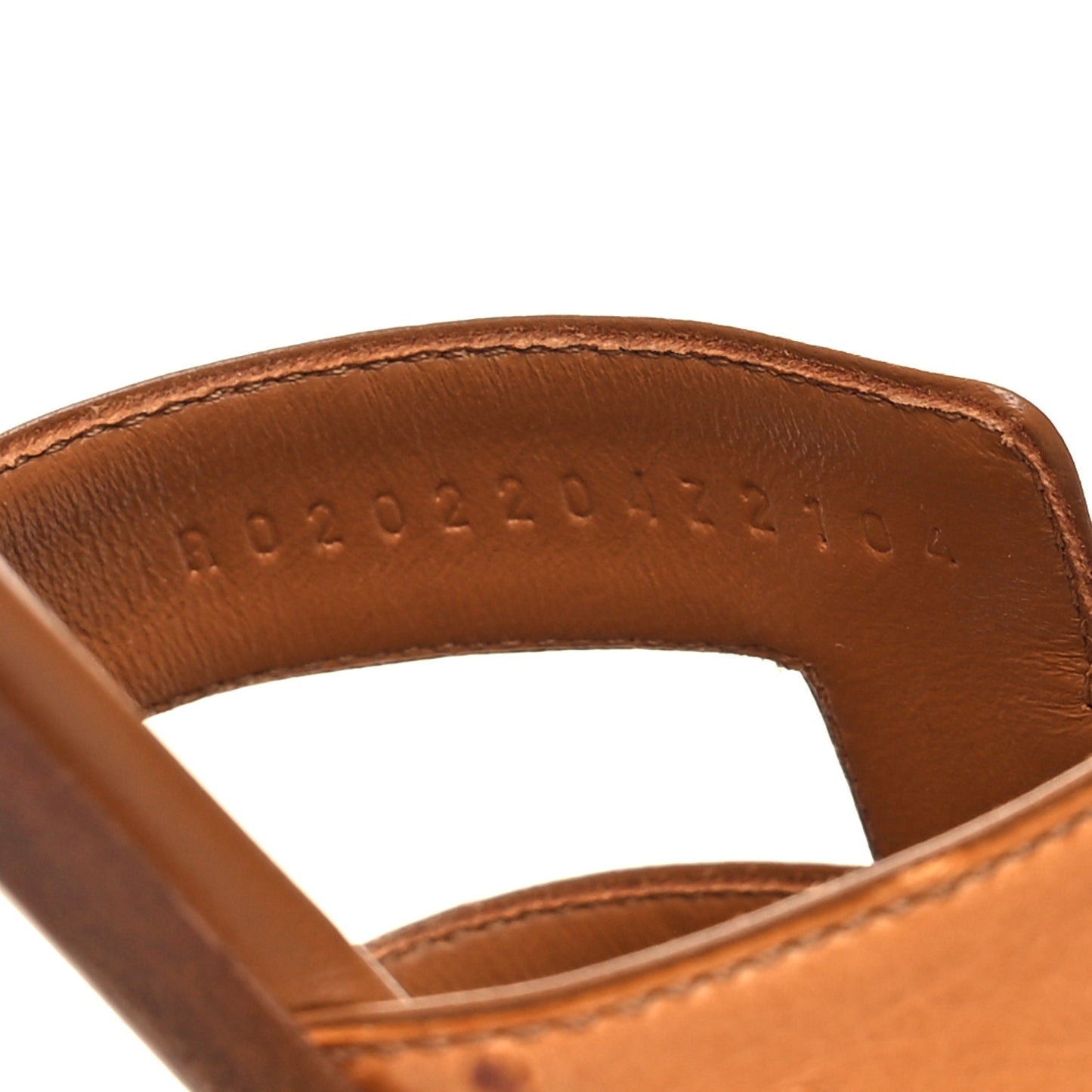 Ostrich Oran Sandals 37 Naturel