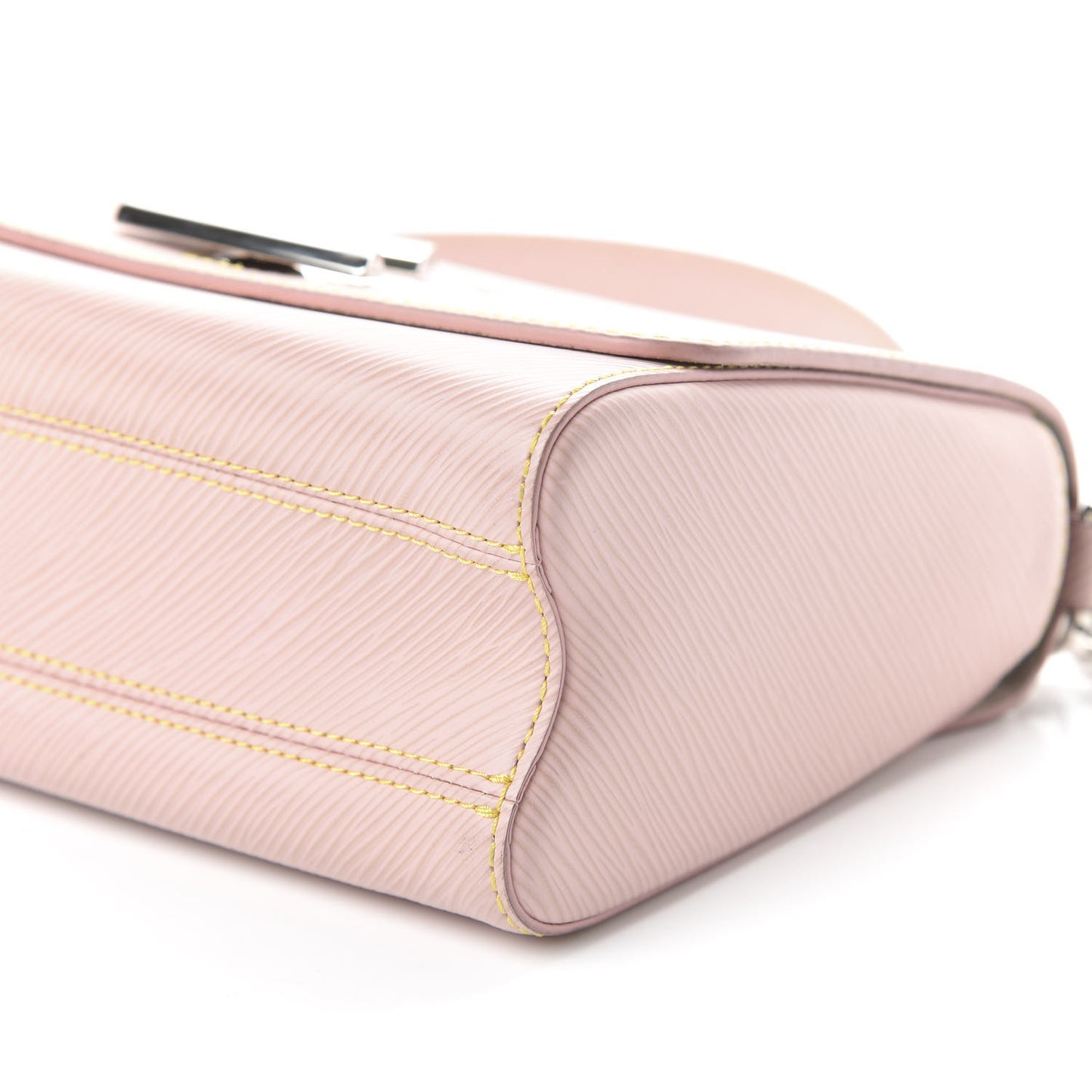Epi Twist Shoulder Bag MM Rose Ballerine