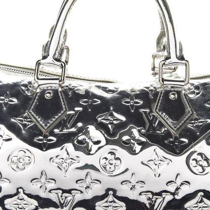 Louis Vuitton Monogram Miroir Speedy 35 Silver 10 of 10