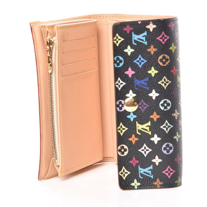 Louis Vuitton Monogram Multicolor Alexandra Wallet Black 5 of 11