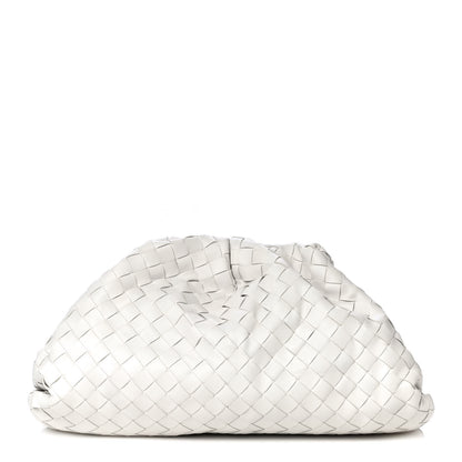Bottega Veneta Nappa Maxi Intreccio The Pouch Oversized Clutch Plaster 1 of 13