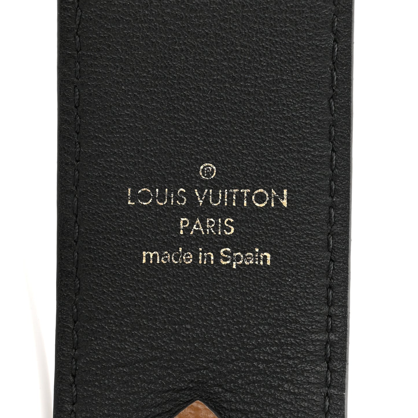 Reverse Monogram Bandouliere Shoulder Strap