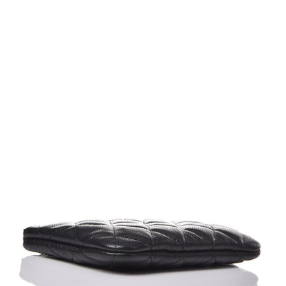 Chanel Caviar Quilted Small Cosmetic Case Black 4 of 7