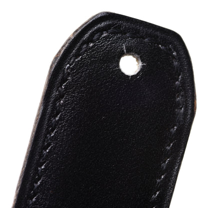Hermes Box Epsom 32mm Stirrup Belt 85 Black Gold 4 of 7