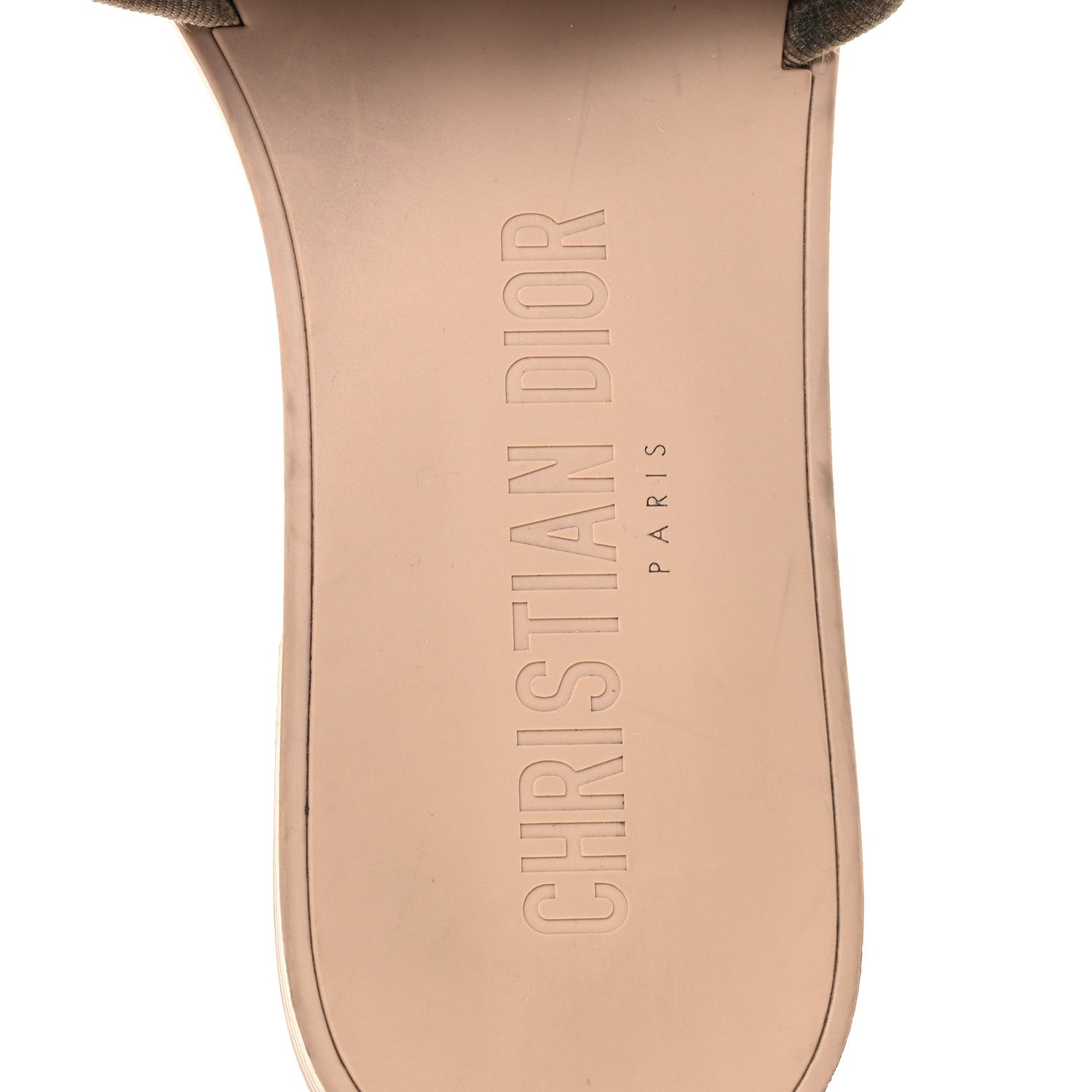 Christian Dior Nylon Camouflage Dio(r)evolution Slide Sandals 39 Nude 7 of 10