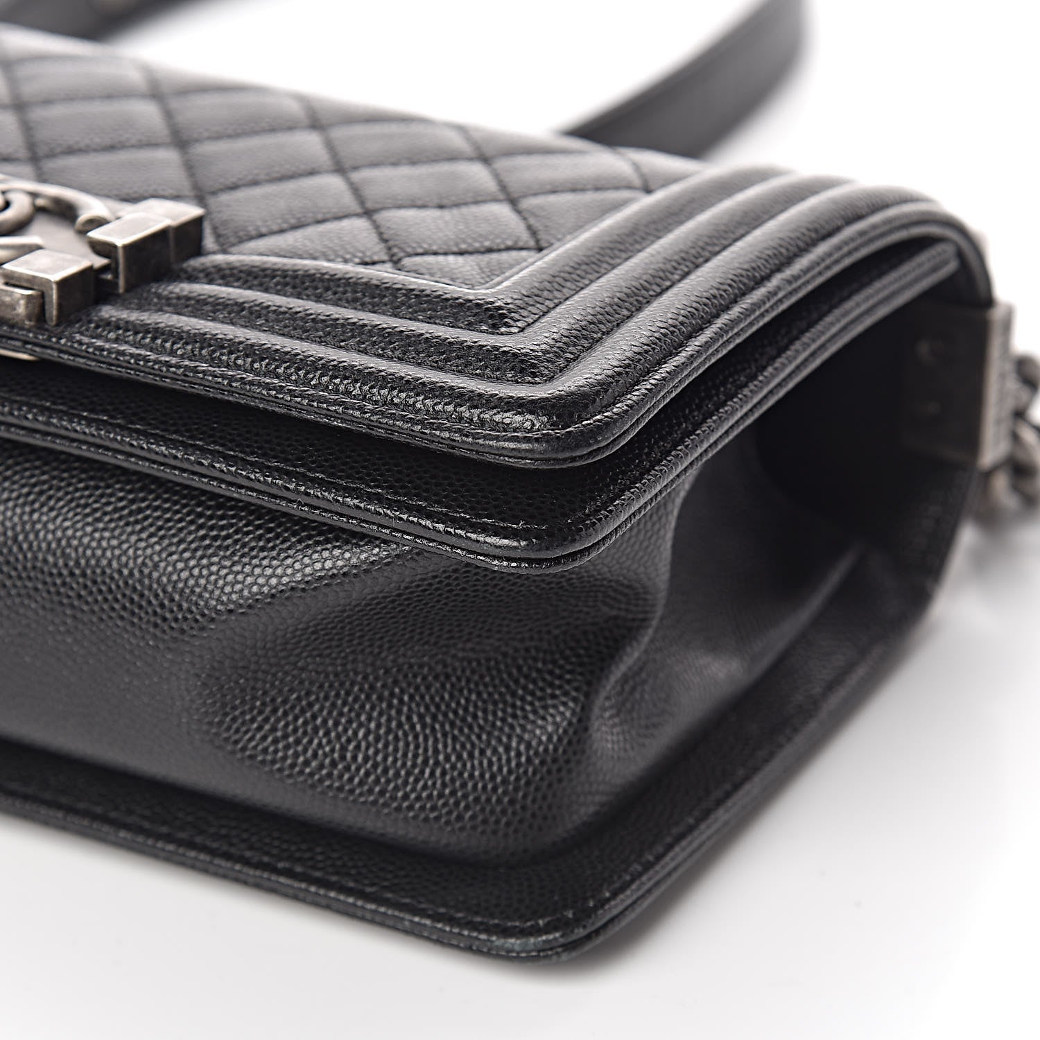 Chanel Caviar Quilted Small Boy Flap Black 10 of 11