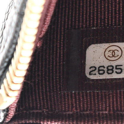 Chanel Caviar Quilted Classic Zip Pouch Black 6 of 8