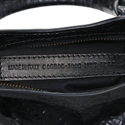 Balenciaga Agneau Arena Classic Hardware Le City Mini Black 6 of 9