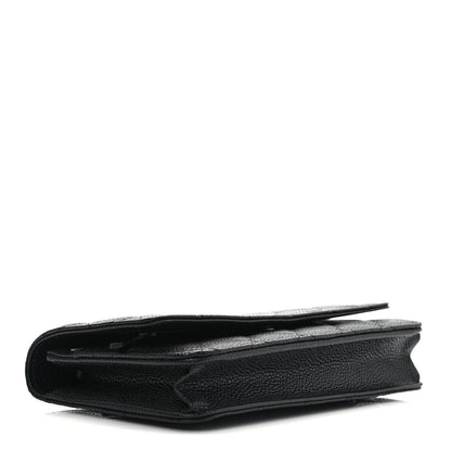 Chanel Caviar Quilted Wallet On Chain WOC Black 4 of 9
