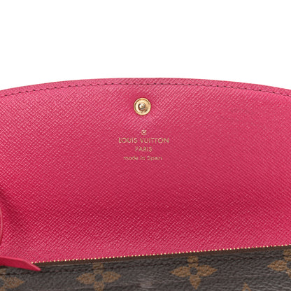 Louis Vuitton Monogram Emilie Wallet Fuchsia 6 of 11