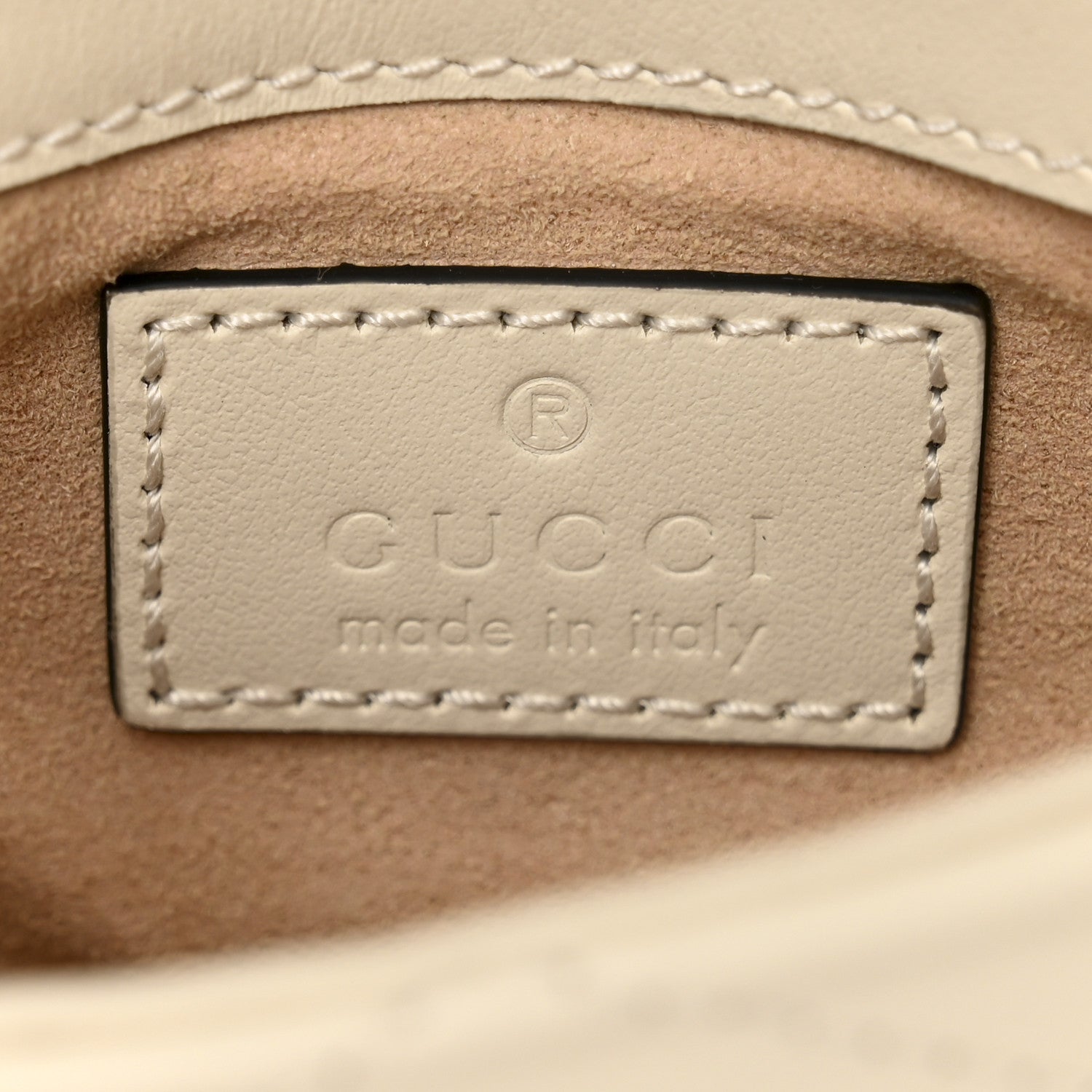 Gucci Calfskin Matelasse GG Marmont Multi Belt Bag 100 40 Black Mystic White 13 of 25