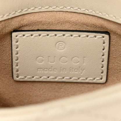 Gucci Calfskin Matelasse GG Marmont Multi Belt Bag 100 40 Black Mystic White 13 of 25
