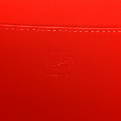 Christian Louboutin Crocodile Embossed Calfskin Spiked Small Cabarock Shopper Tote Black 6 of 8