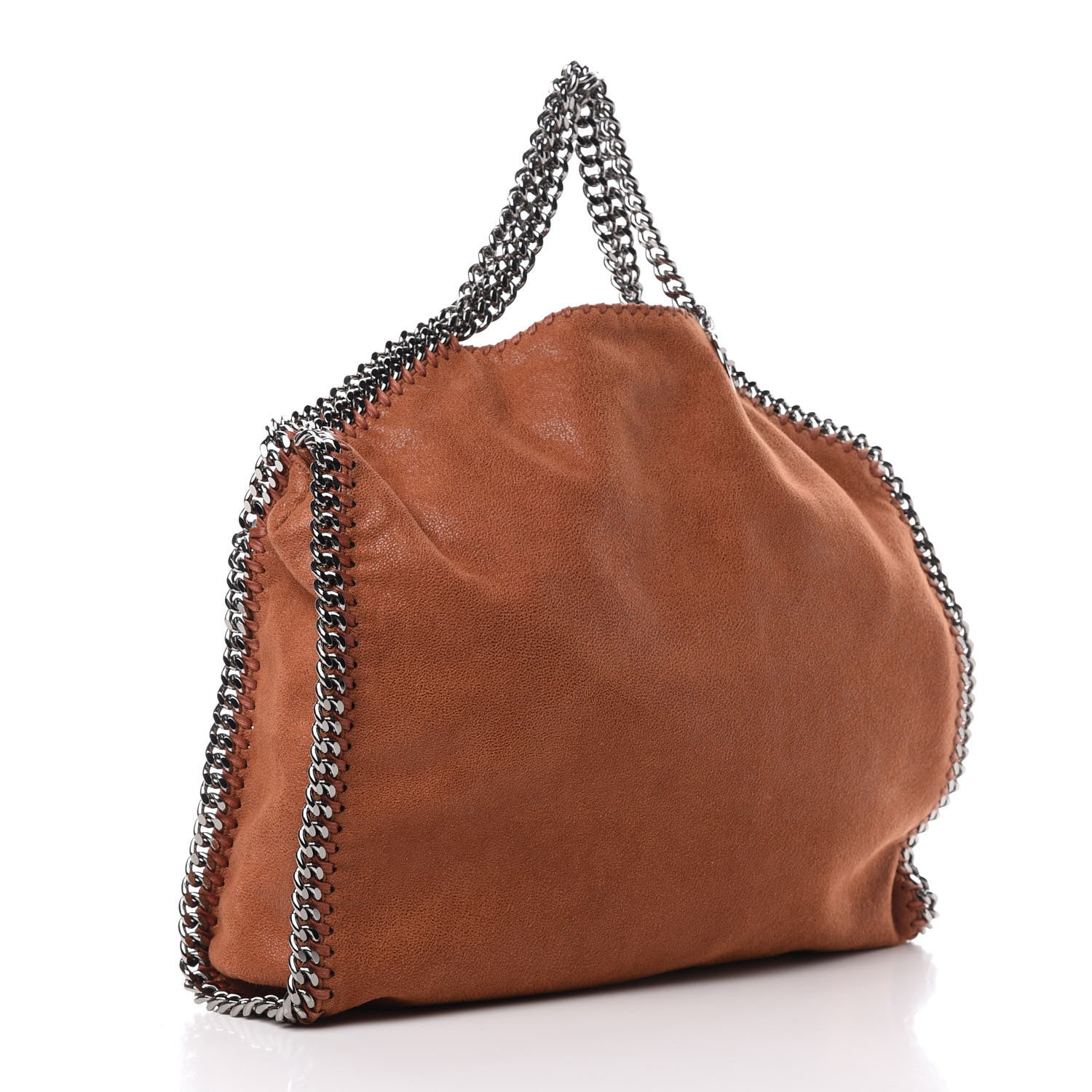 Stella McCartney Shaggy Deer Falabella Fold Over Tote Brandy 4 of 11