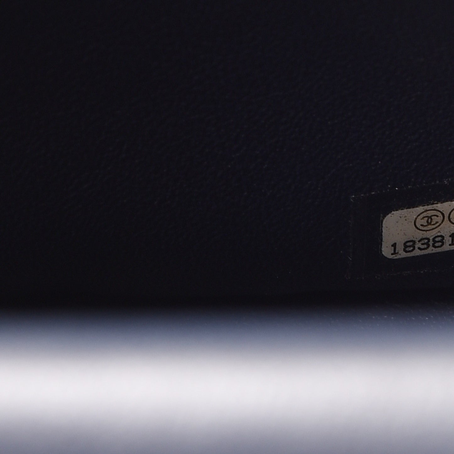 Caviar Quilted Jumbo Double Flap Navy Blue