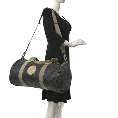 Gucci Econyl Nylon Monogram Off The Grid Duffle Bag Graphite Grey New Plaster 2 of 9