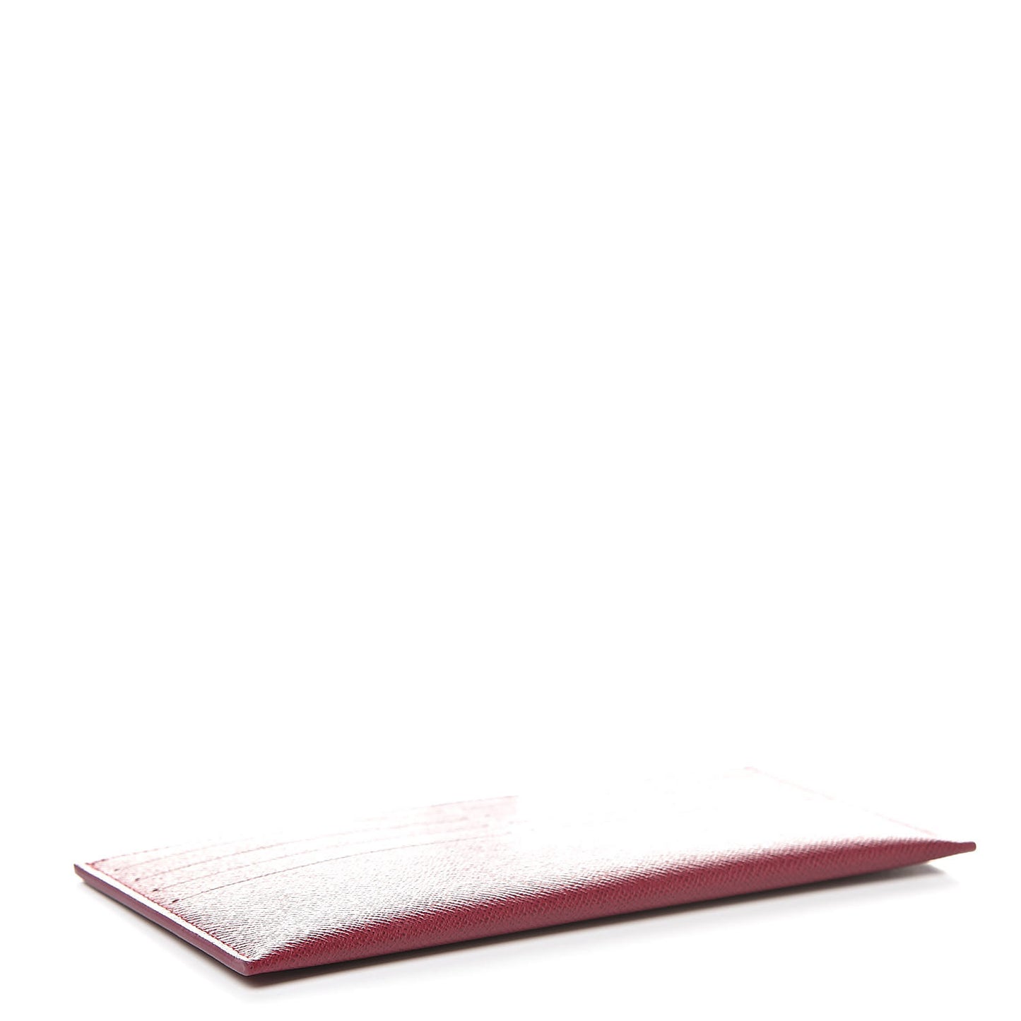 Calfskin Felicie Card Holder Insert Fuchsia