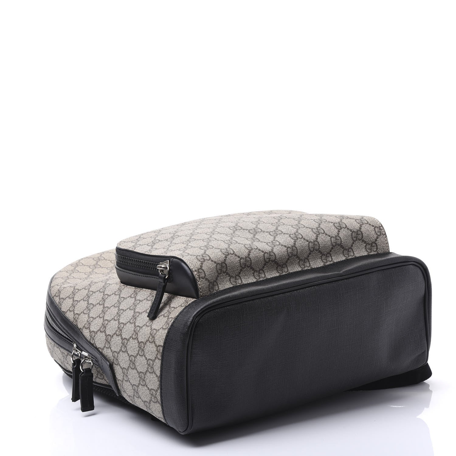Gucci GG Supreme Monogram Medium Backpack Black 3 of 9