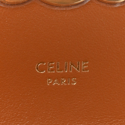 Celine Triomphe Canvas Small Triomphe Wallet White 7 of 9