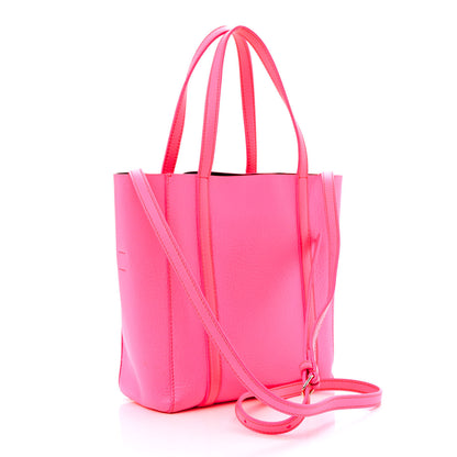 Balenciaga Calfskin XXS Everyday Tote Neon Pink 3 of 11