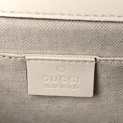 Gucci Calfskin Bamboo Web Medium Dionysus Top Handle Bag White Blue Hibiscus Red 6 of 12