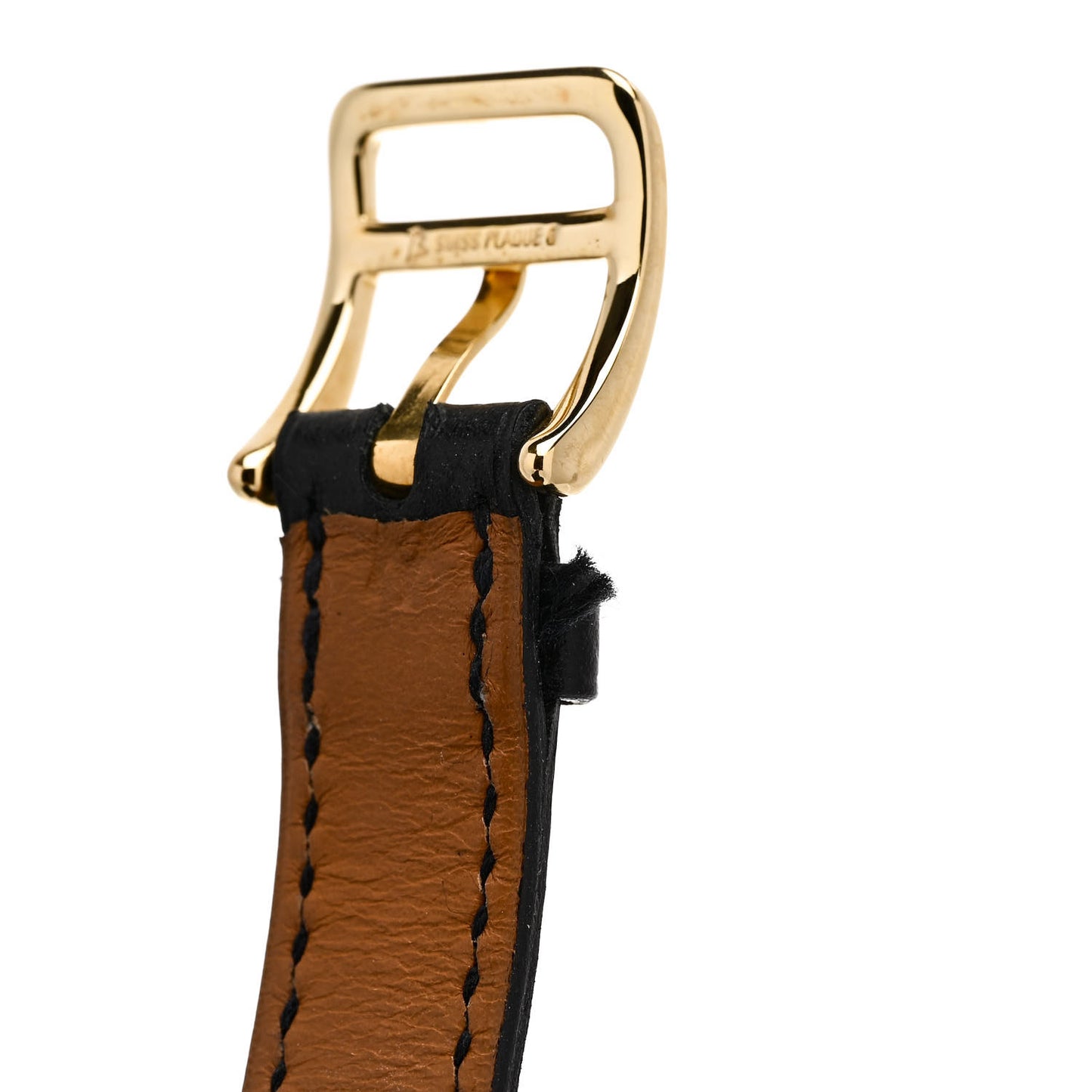 Stainless Steel Epsom 20mm Kelly Cadena Quartz Watch Noir