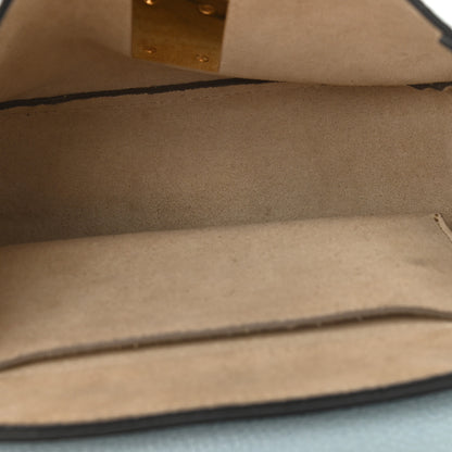 Chloe Grained Lambskin Mini Drew Shoulder Bag Cloudy Blue 7 of 8