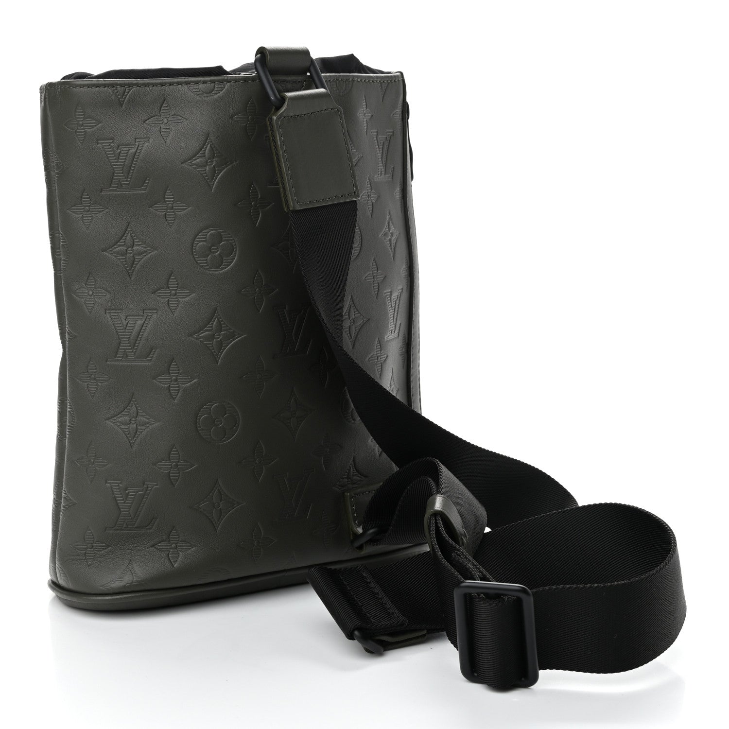Louis Vuitton Shadow Monogram Chalk Slingbag Kaki 2 of 9