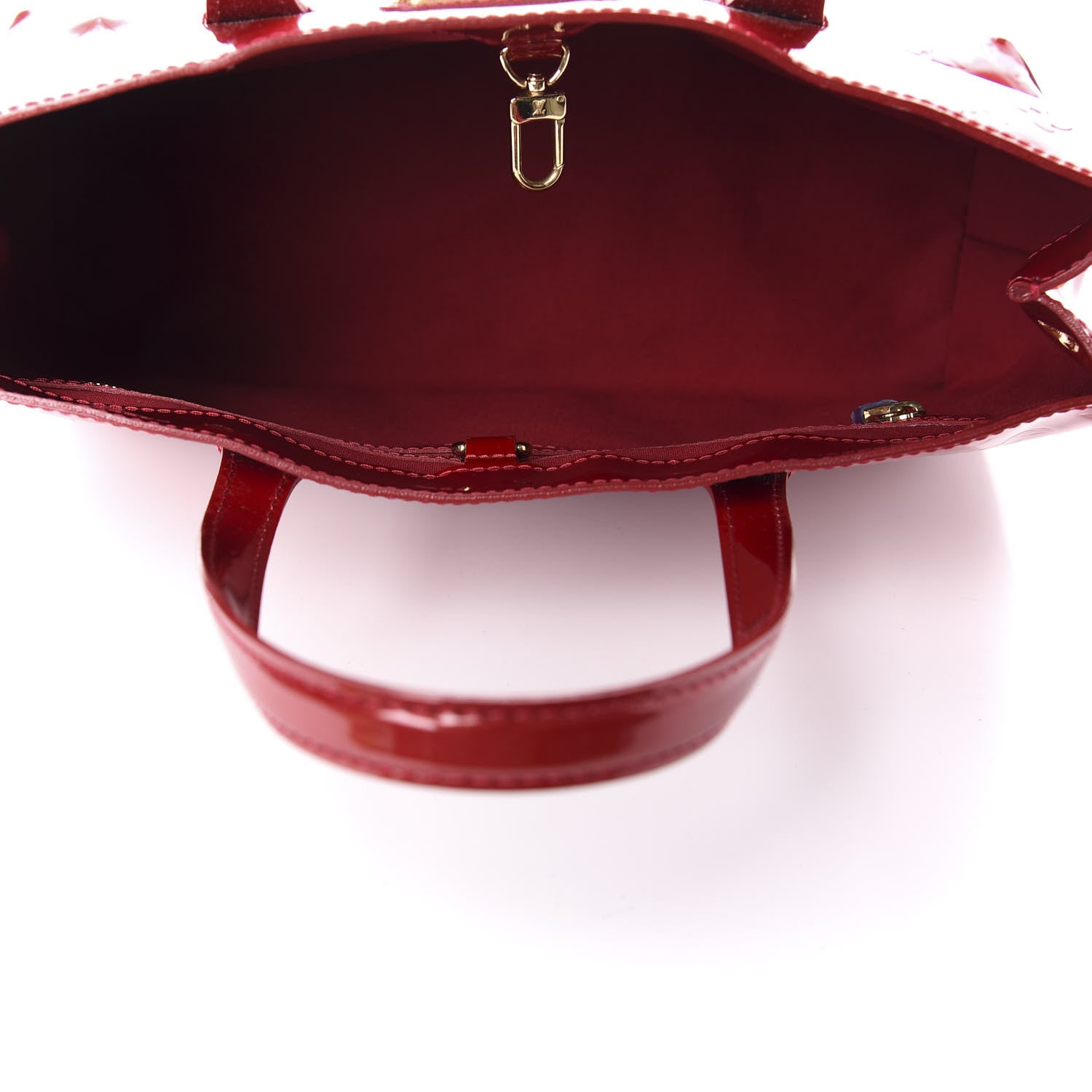 Louis Vuitton Vernis Wilshire PM Pomme D'Amour 5 of 10