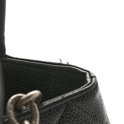 Chanel Caviar Quilted Medallion Tote Black 10 of 11