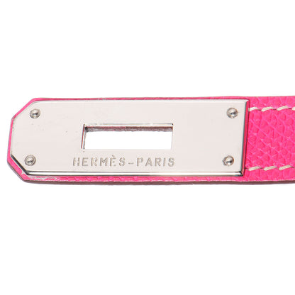 Hermes Epsom Kelly Retourne 35 Rose Tyrien Rubis 15 of 23