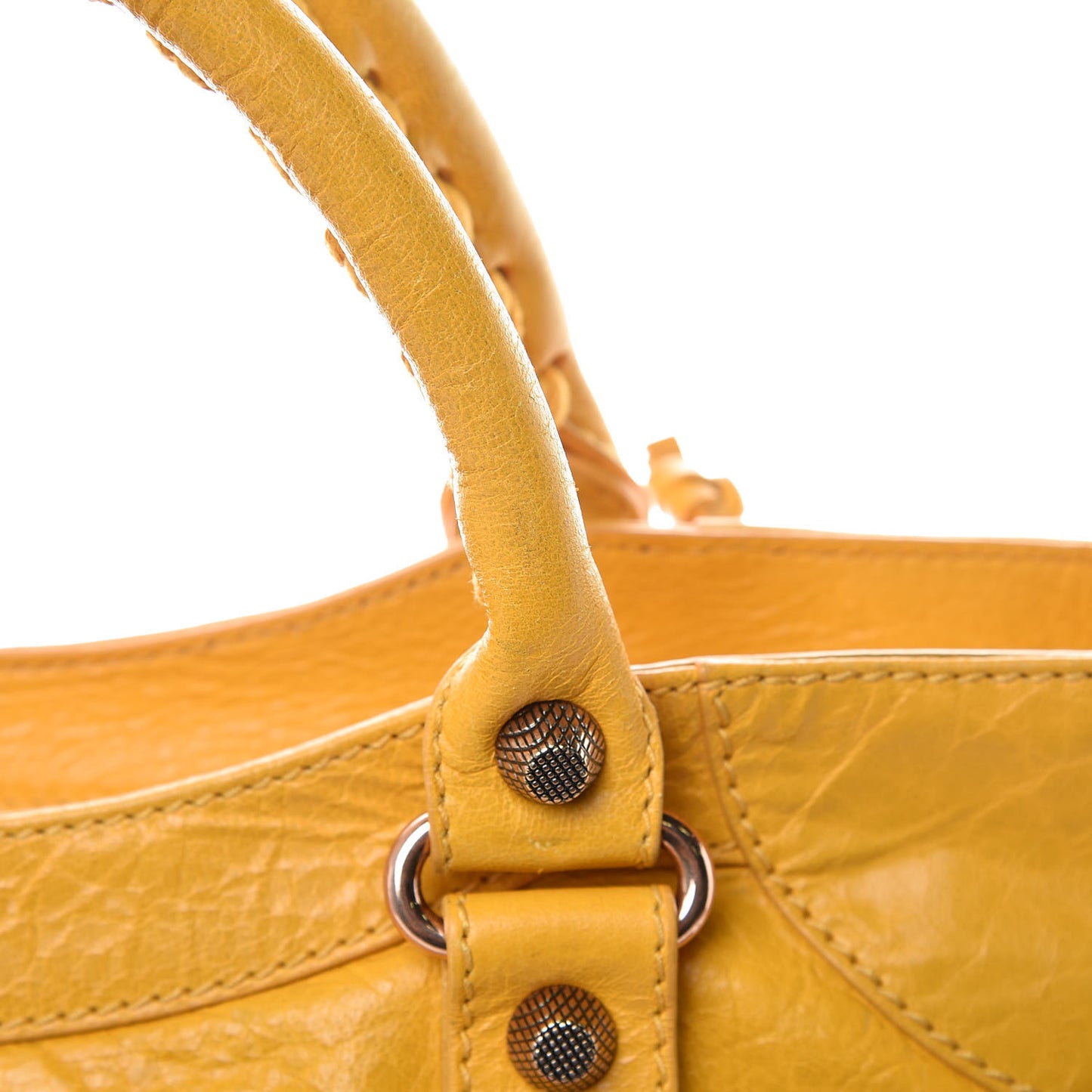 Agneau Giant 12 Rose Gold Hardware Velo Mangue