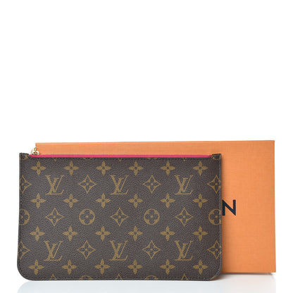 Louis Vuitton Monogram Neverfull MM GM Pochette Pivoine 8 of 8
