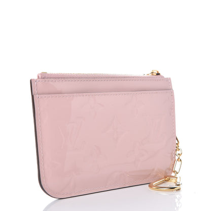 Louis Vuitton Vernis Key Pouch Rose Ballerine 3 of 8