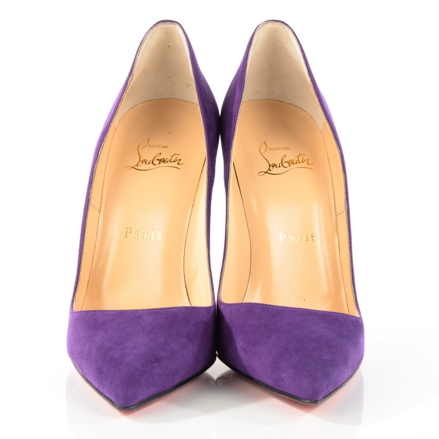 Christian Louboutin Suede So Kate 120 Pumps 38 Violet 2 of 8