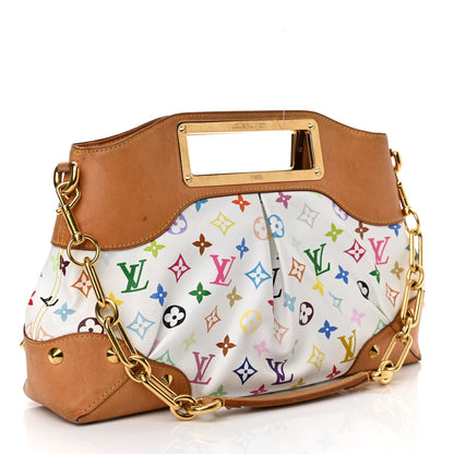Louis Vuitton Monogram Multicolor Judy GM White 3 of 15