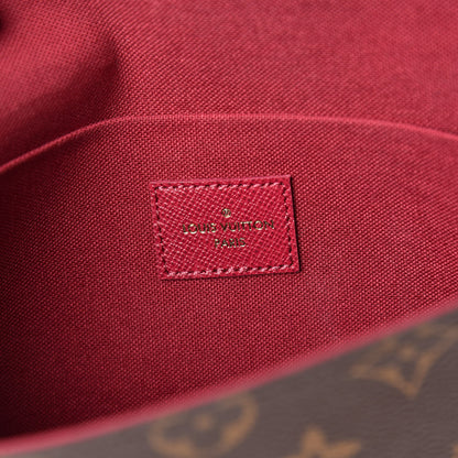Louis Vuitton Monogram Pochette Felicie Chain Wallet Fuchsia 7 of 15
