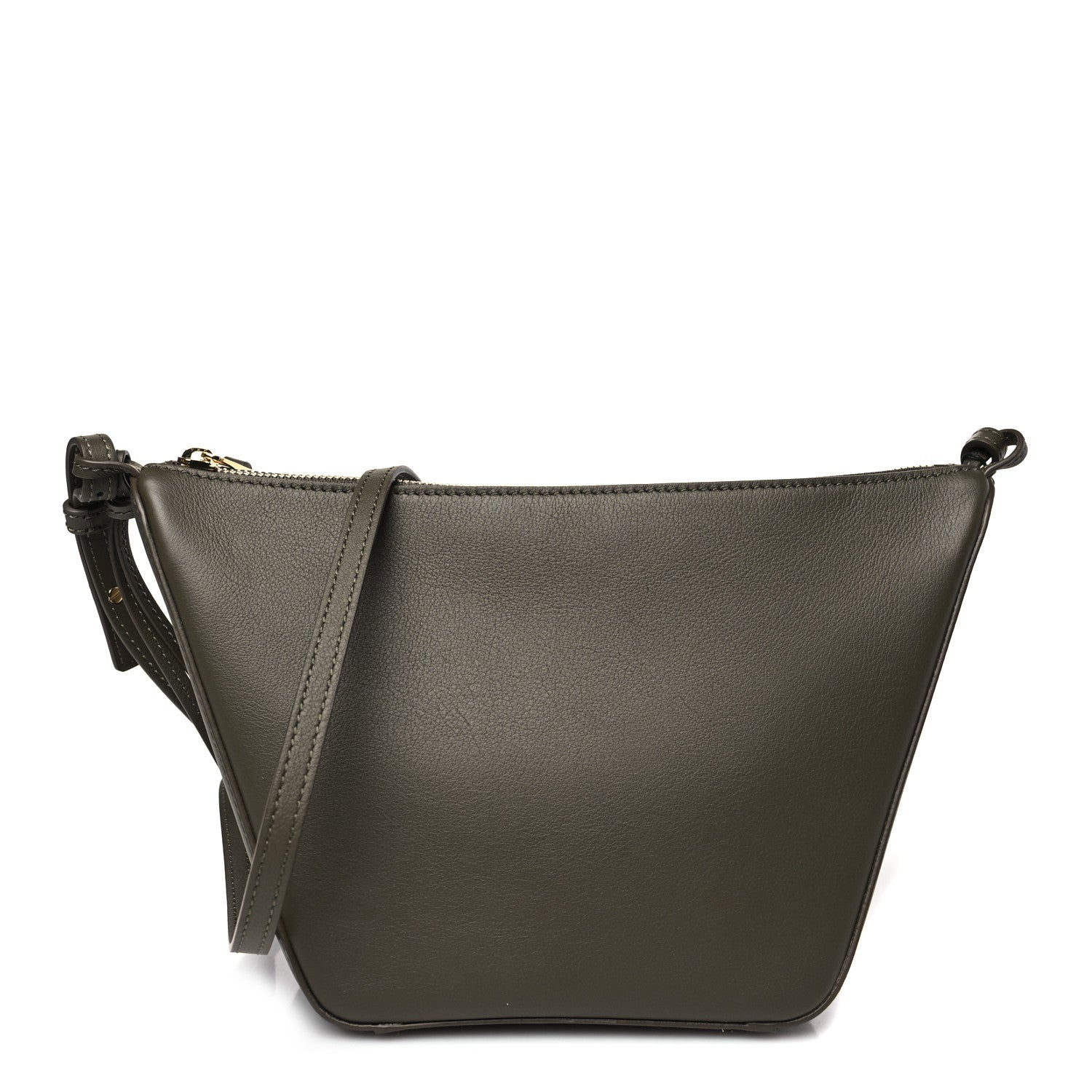 Loewe Calfskin Mini Hammock Hobo Dark Khaki Green 1 of 10
