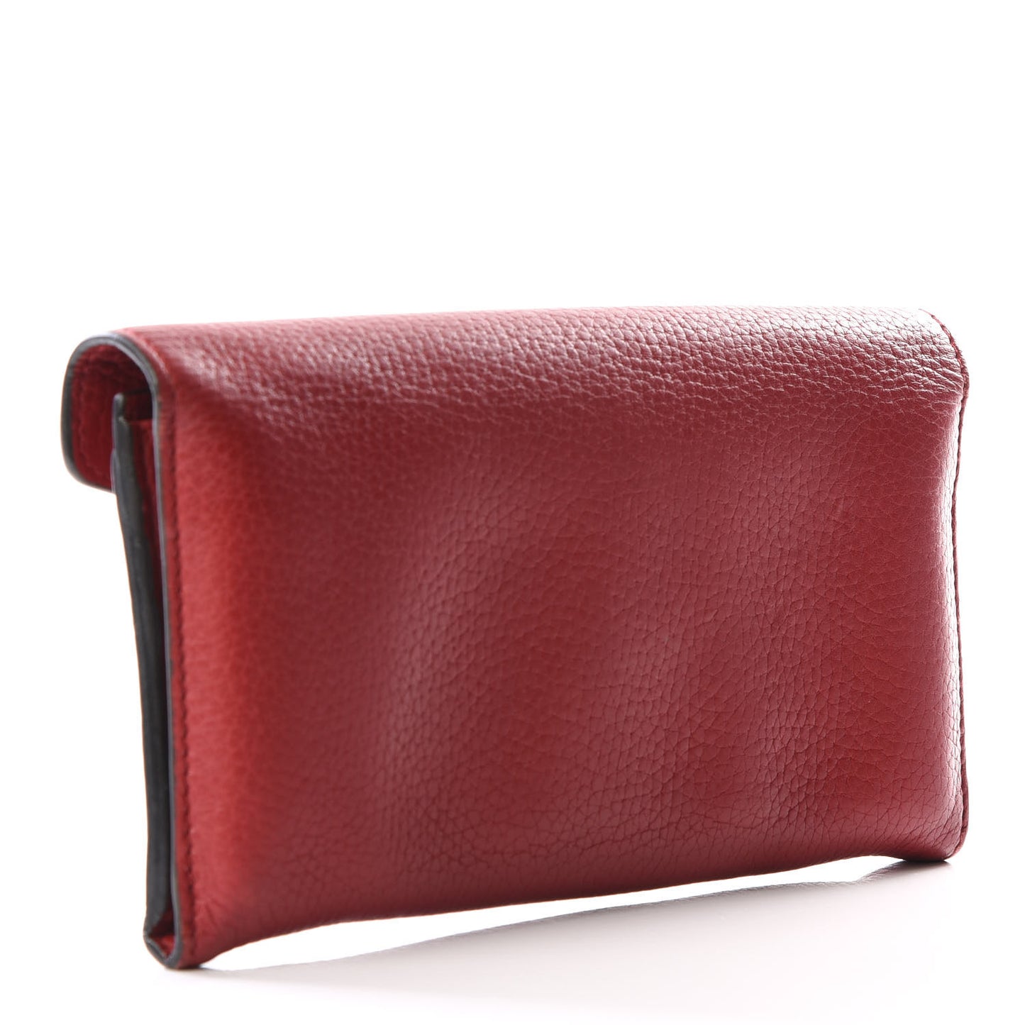 Cellarius Calfskin GG Marmont Continental Wallet Hibiscus Red