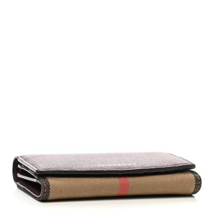 Burberry House Check Wallet Burgundy 4 of 6