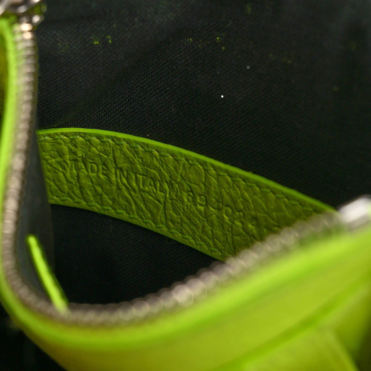 Agneau Le Cagole Clip On Card Mirror Fluo Yellow